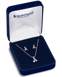 Montana Silversmiths Women's Hope & Strength Ribbon Jewelry Set - 2 Piece