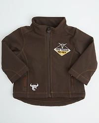 Cowboy Hardware Toddler Boys' Too Tough Embroidered Softshell Jacket