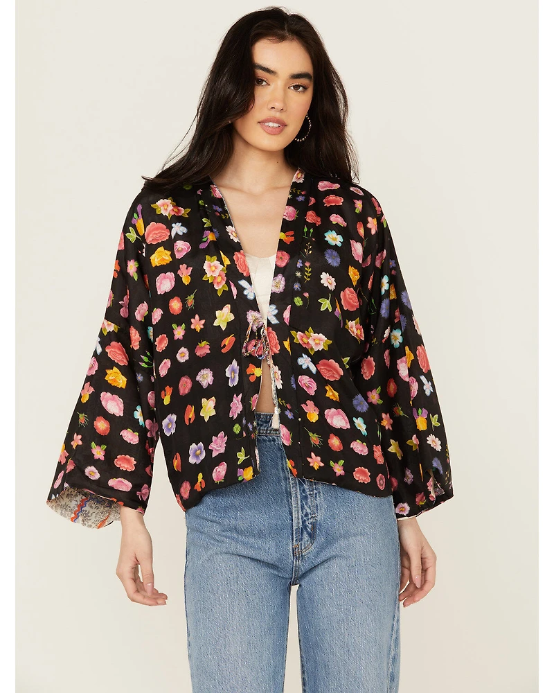 Johnny Was Women's Stano Makenna Reversible Kimono