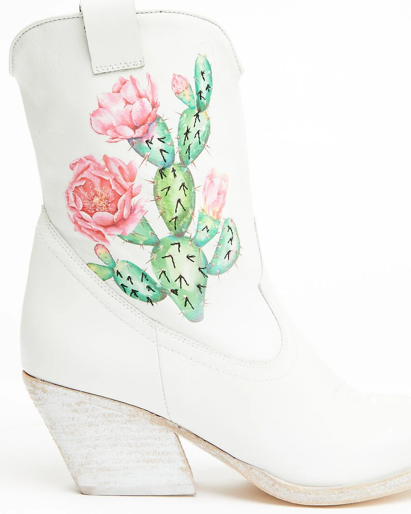 Golo Women's Jesse Cactus Western Booties - Snip Toe