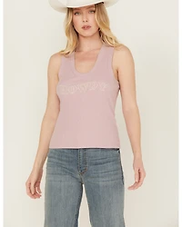 White Crow Women's Howdy Embroidered Tank