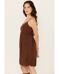 Cleo + Wolf Women's Brina Embroidered Mini Dress