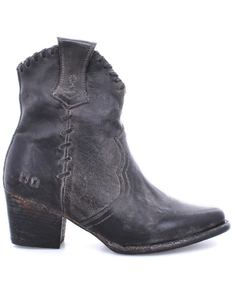 Bed Stu Women's Baila II Rustic Tremolo Short Ankle Boots - Round Toe