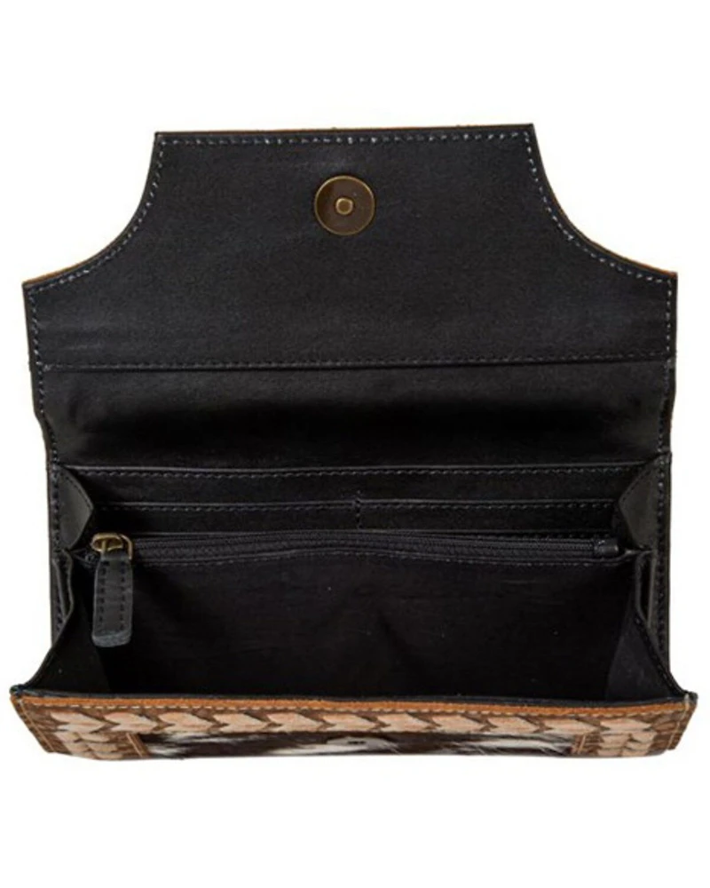 Myra Bag Women's Glenrose Stitch Accent Wallet
