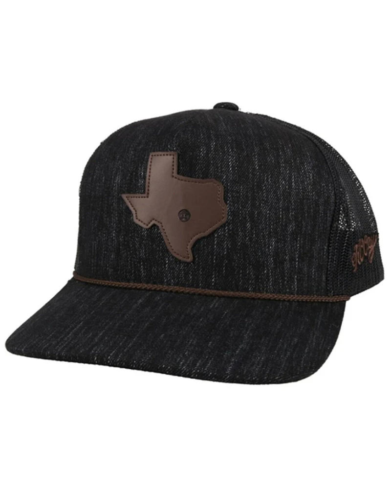 Hooey Men's Tejas Logo Patch Trucker Cap
