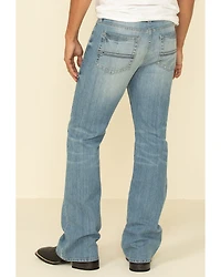 Cody James Men's Hamshackle Wash Duke Relaxed Bootcut Stretch Denim Jeans