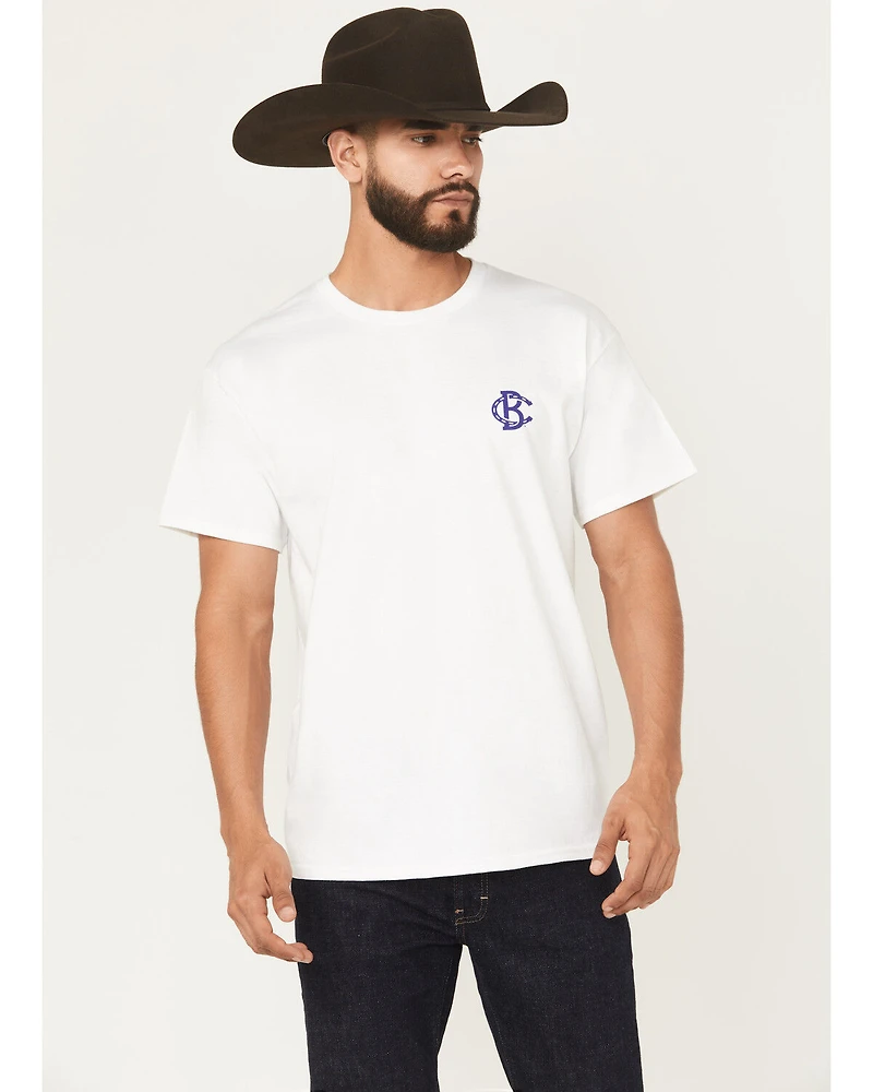 Bucking Chutes Men's Beer Cap Short Sleeve Graphic T-Shirt