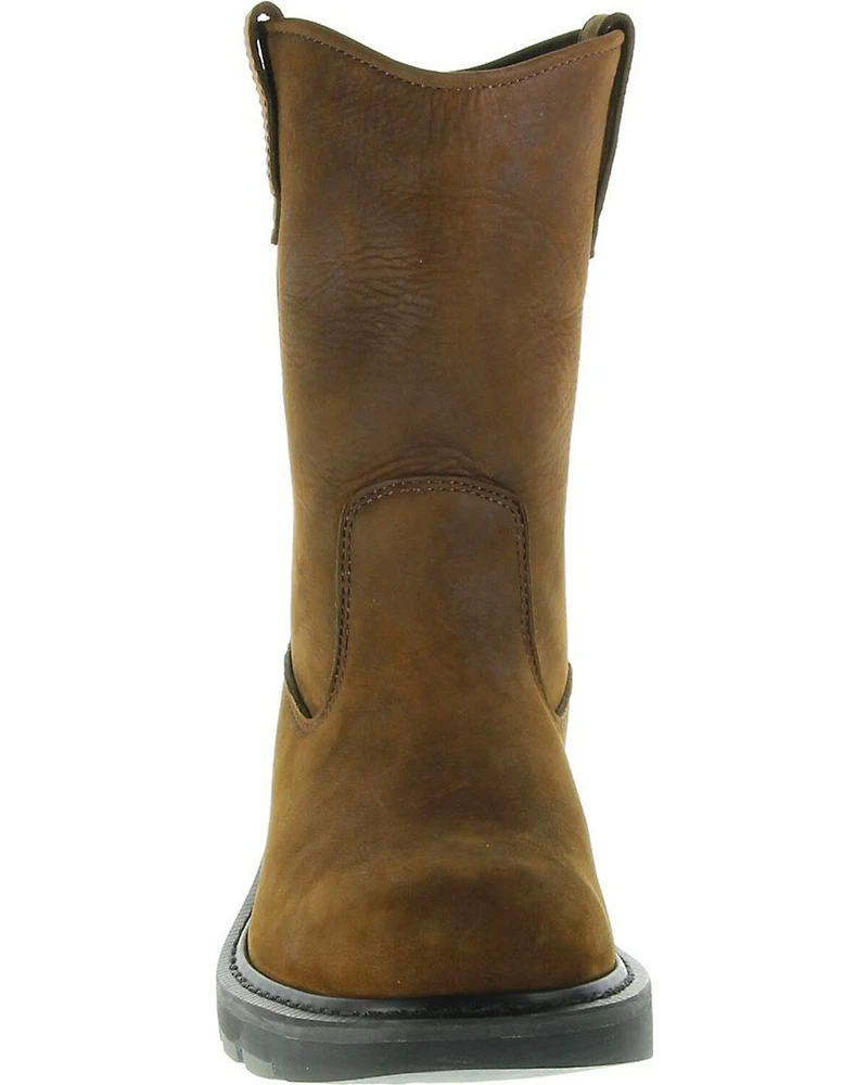 Wolverine Men's Steel Toe Wellington Work Boots