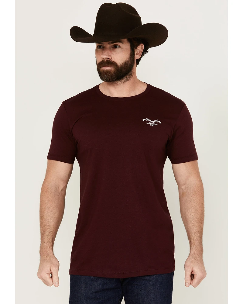 Moonshine Spirit Men's Southern Bandit Short Sleeve Graphic T-Shirt