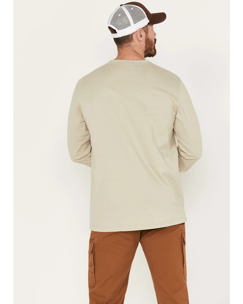 Hawx Men's Forge Long Sleeve Work Pocket T-Shirt