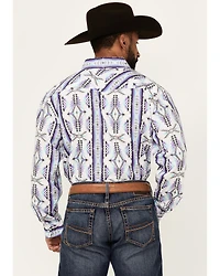 Panhandle Select Men's Boot Barn Exclusive Southwestern Print Long Sleeve Pearl Snap Western Shirt