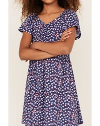 Shyanne Girls' Ditsy Floral Flowy Dress