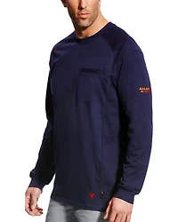 Ariat Men's FR Air Crew Long Sleeve Work Shirt - Tall
