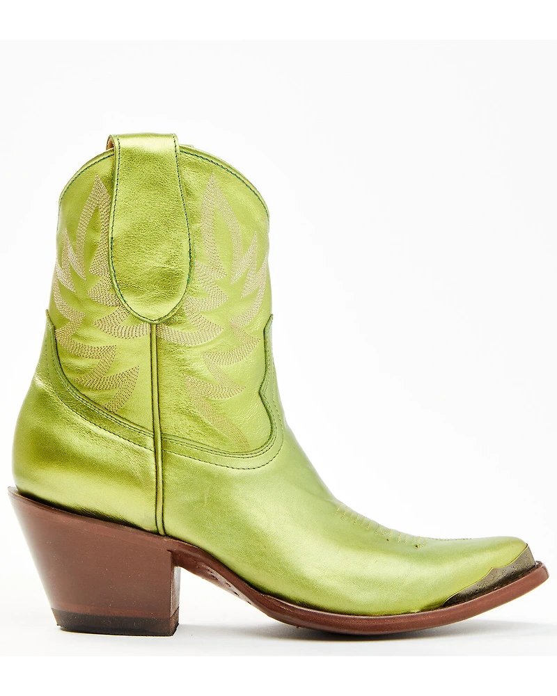 Idyllwind Women's Envy Metallic Fashion Leather Western Booties - Round Toe
