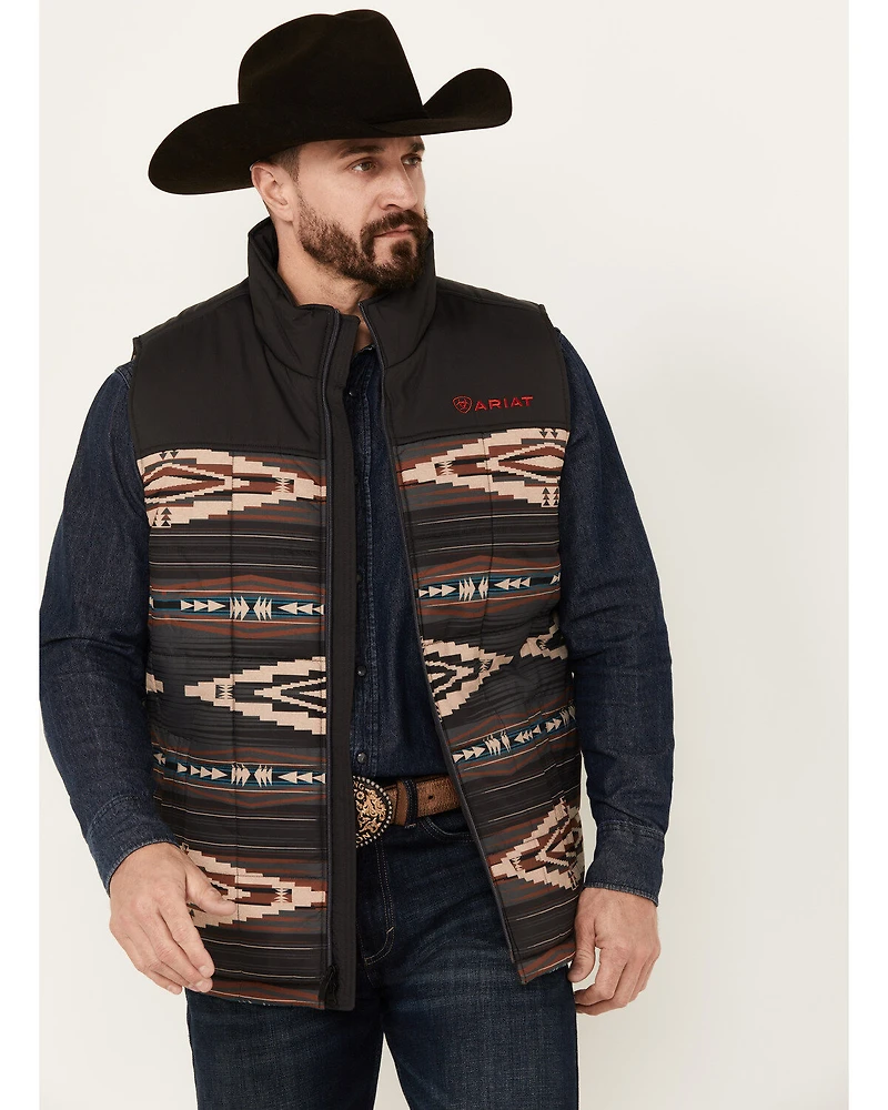 Ariat Men's Crius Southwestern Print Insulated Vest