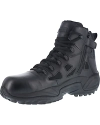 Reebok Women's Stealth 6" Lace-Up Side Zip Work Boots - Composite Toe
