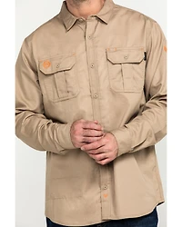 Hawx Men's FR Long Sleeve Woven Work Shirt