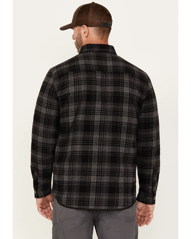 Hawx Men's Ashland Reversible Flannel Shirt Jacket