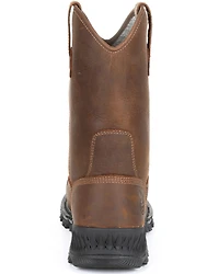 Georgia Boot Men's Rumbler Waterproof Western Work Boots - Composite Toe
