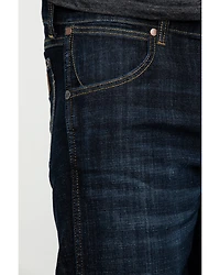 Wrangler Retro Men's Dax Dark Wash Slim Bootcut Stretch Denim Jeans