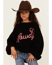 Rock & Roll Denim Girls' Howdy Sweater