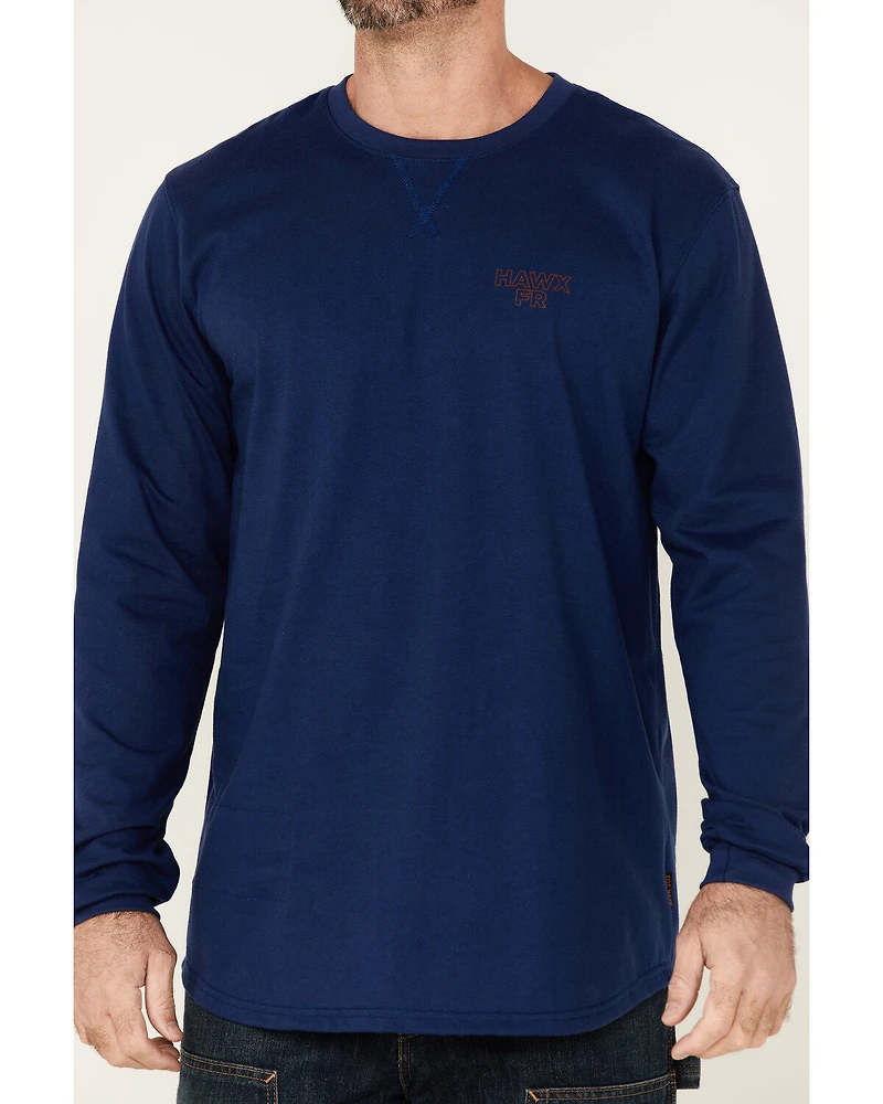 Hawx Men's FR Graphic Long Sleeve Work T-Shirt