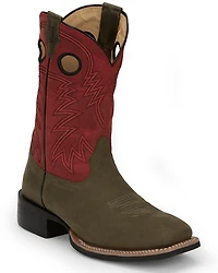 Justin Men's Show Stopper Wester Boots - Broad Square Toe