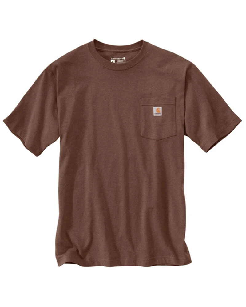Carhartt Men's Loose Fit Heavyweight Short Sleeve Pocket T-Shirt