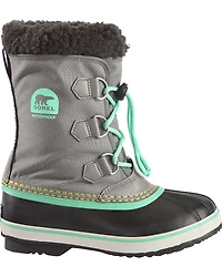 Sorel Boys' Grey Yoot Pac Nylon Boots - Round Toe