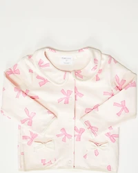 Angel Dear Toddler Girls' Bow Print Jacket