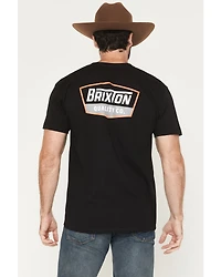 Brixton Men's Oath V Short Sleeve Graphic T-Shirt