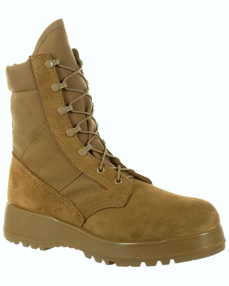Rocky Men's Entry Level Hot Weather Military Boots - Round Toe