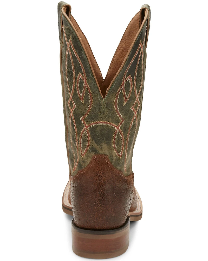 Tony Lama Men's Landgrab Western Boots - Broad Square Toe