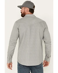 Cody James Men's FR Midweight Printed Long Sleeve Pearl Snap Work Shirt