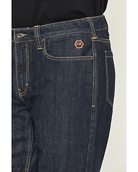 Hawx Men's FR Dark Wash Straight Denim Jeans