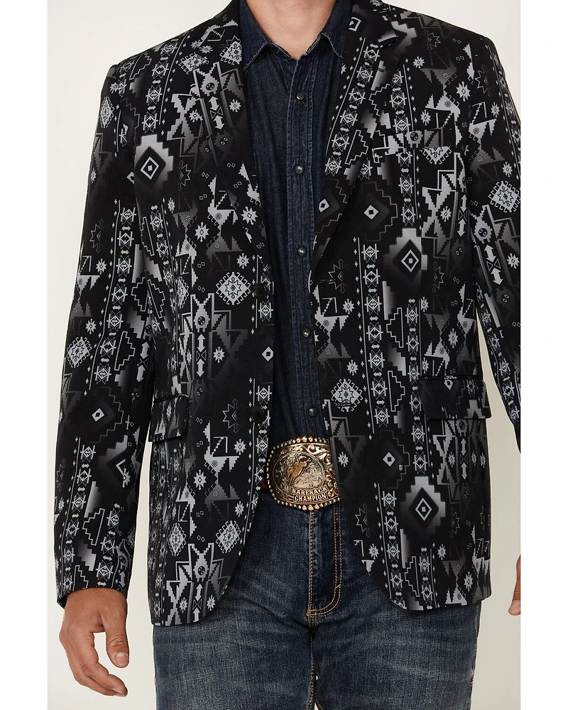 Rock & Roll Denim Men's Southwestern Print Sportcoat