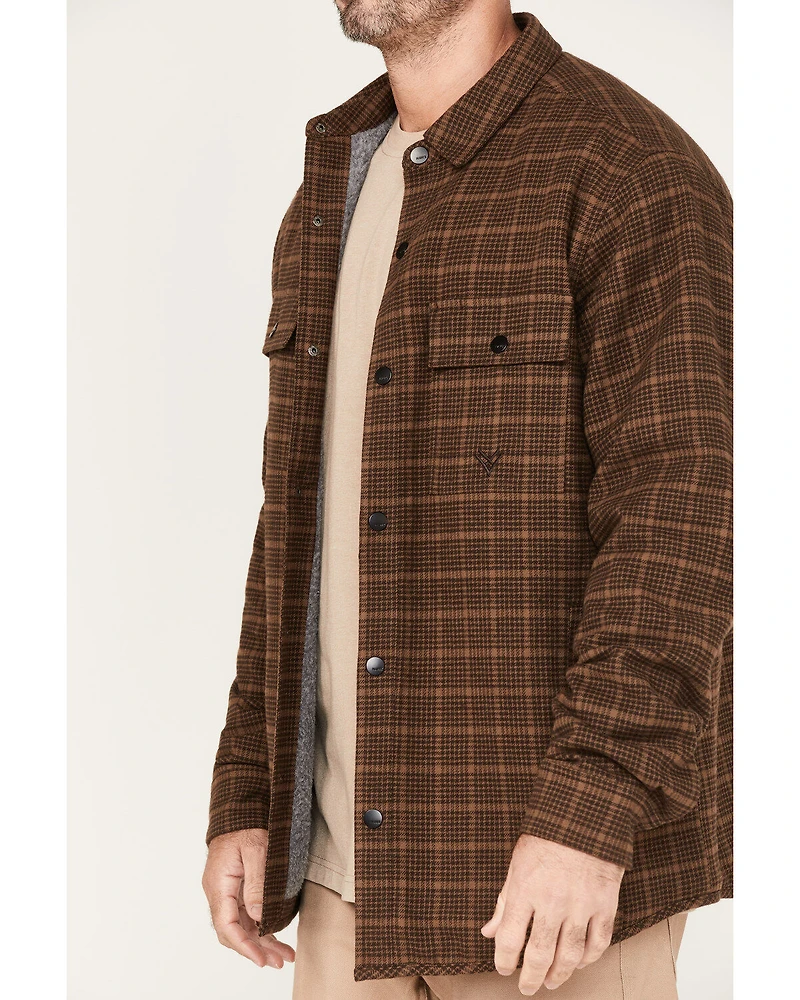 Hawx Men's Sherpa Lined Shirt Jacket