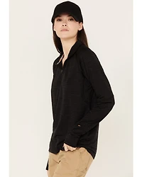 Ariat Women's Rebar 1/4 Zip Long Sleeve Work Shirt