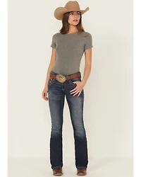 Ariat Women's Mid Rise Entwined Bootcut Jeans