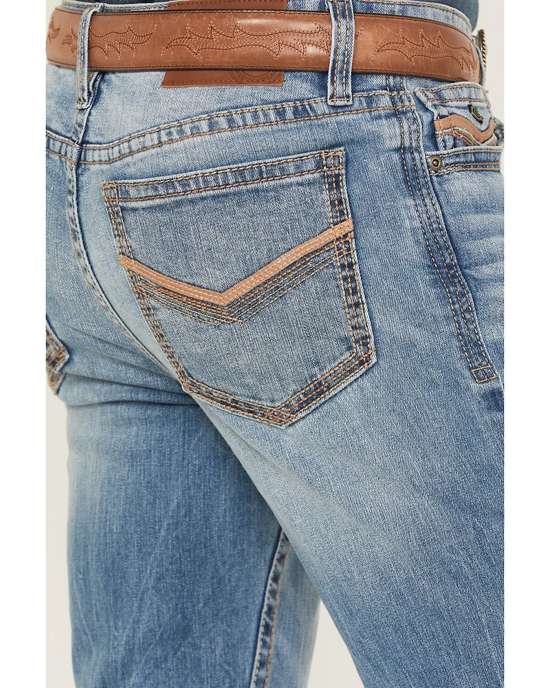 Cody James Men's Gunner Wash Jackson Slim Straight Stretch Denim Jeans