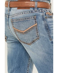 Cody James Men's Gunner Wash Jackson Slim Straight Stretch Denim Jeans