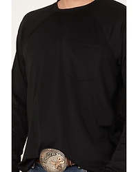 RANK 45® Men's Solid Performance Long Sleeve T-Shirt