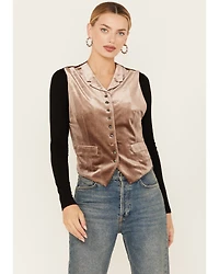 Tasha Polizzi Women's Washed Velvet Larkin Vest
