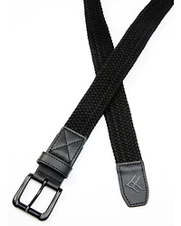 Hawx Men's Braided Leather Detail Work Belt
