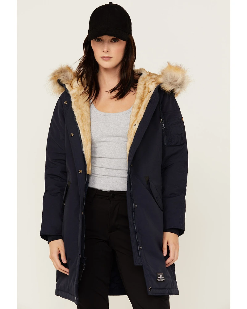 Alpha Industries Women's Elyse Gen II Hooded Parka