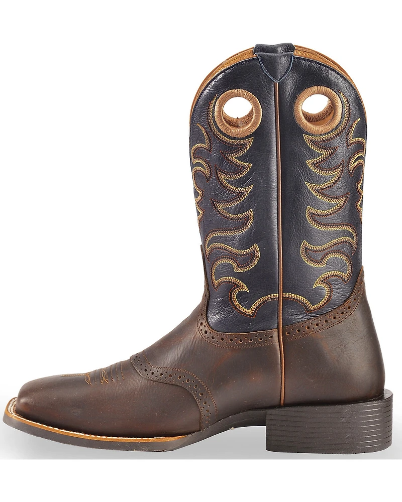 Cody James Men's Xero Gravity Gibson Saddle Vamp Western Performance Boots - Broad Square Toe