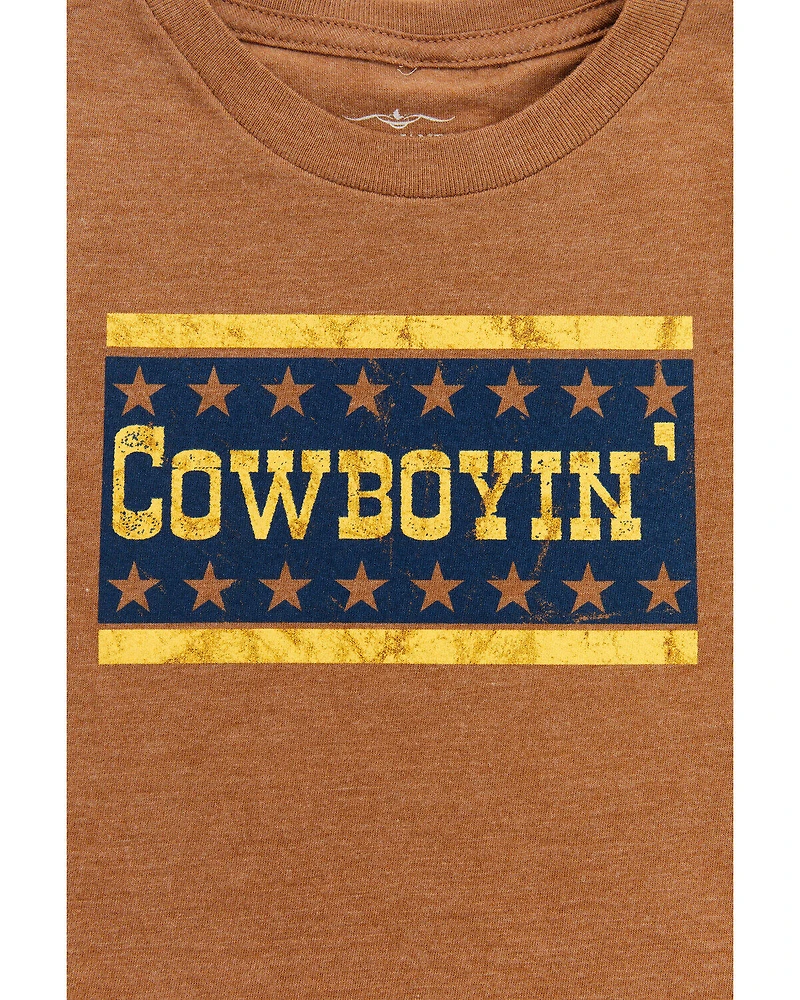 Cody James Toddler Boys' Cowboyin' Short Sleeve Graphic T-Shirt