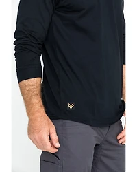 Hawx Men's Logo Crew Long Sleeve Work T-Shirt