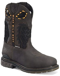 Double H Men's 11" Phantom Rider Waterproof Western Work Boots - Composite Toe