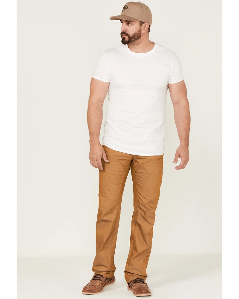 Brothers and Sons Men's Outdoor Utility Khaki Stretch Carpenter Pants